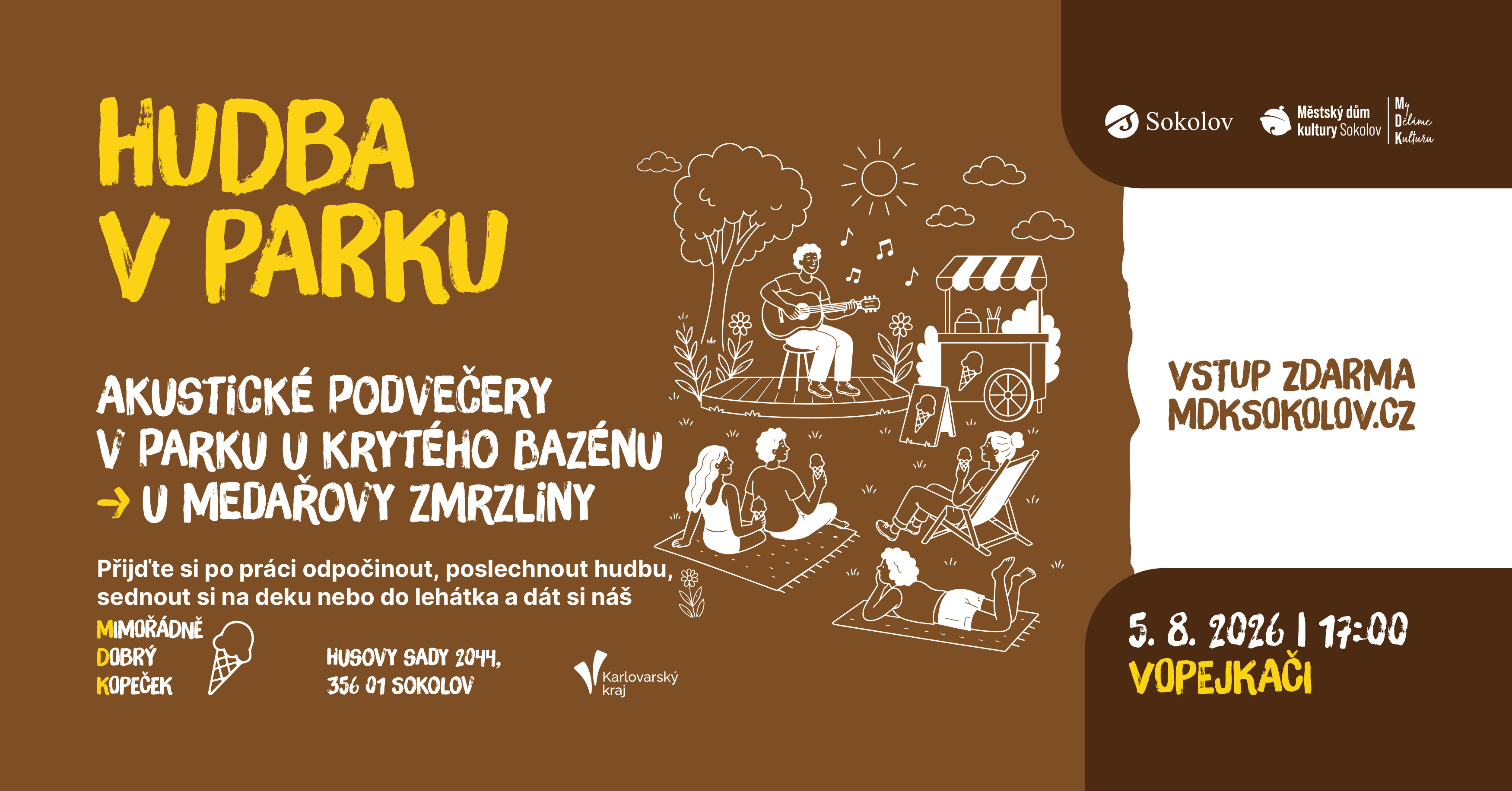 Hudba v parku: Vopejkači